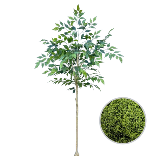 Faux Ficus Tree Branch