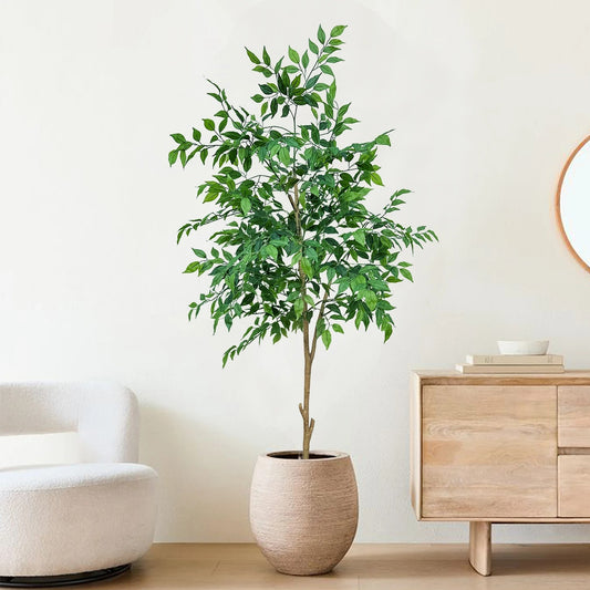 Faux Ficus Tree Branch